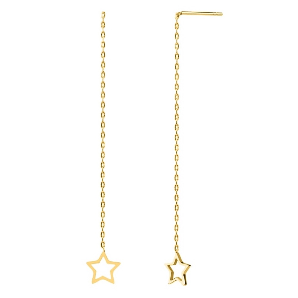 ✨NEW ✨Tiny Star 🌟 Chain Drop Earrings✨